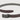 SAFFIANO PRINTED LEATHER BELT WITH GUN SATIN FINISH IN STAINLESS STEEL AUTO BUCKLE