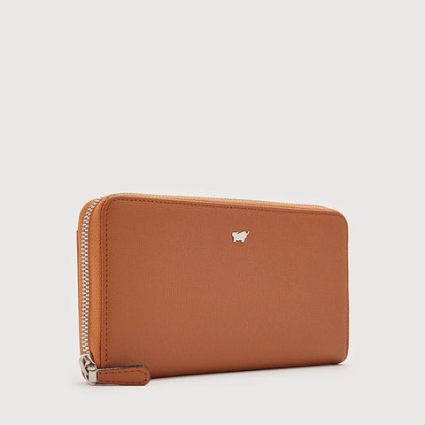HINNA ZIP LONG WALLET (3 GUSSET)