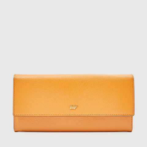 LINUS BIFOLD LONG WALLET (2 V GUSSET)