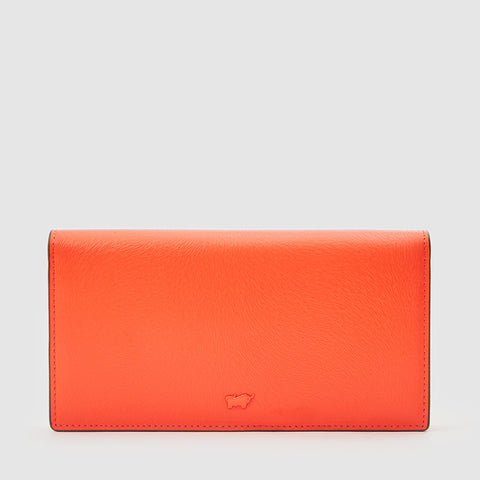 OPHELIA BIFOLD LONG WALLET WITH ZIP COMPARTMENT (BOX GUSSET)